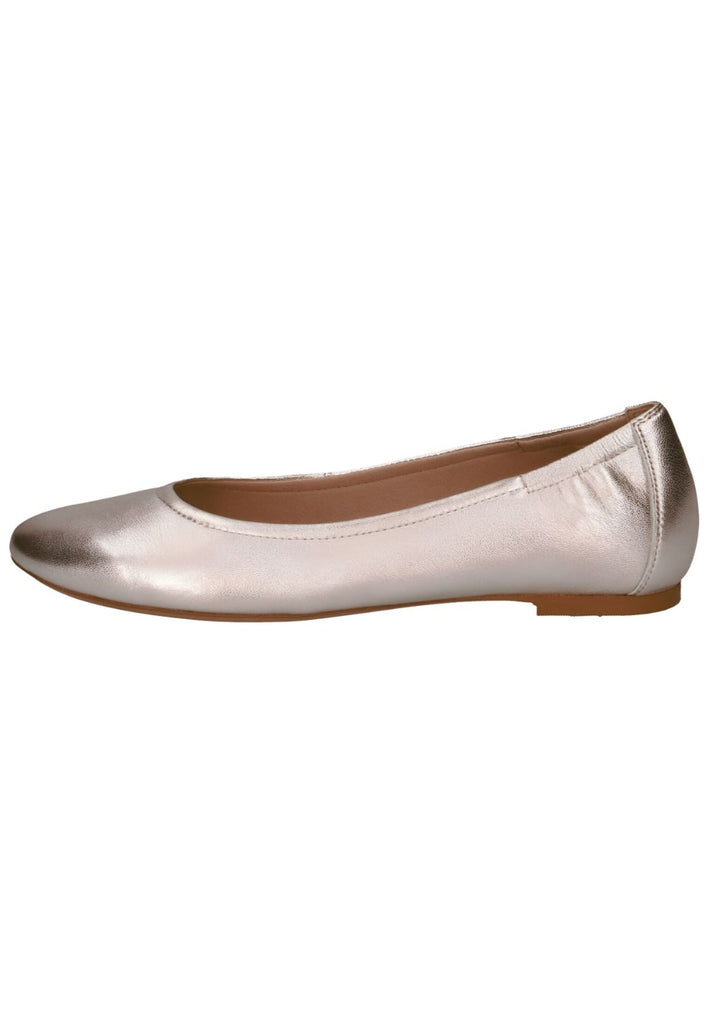 Ballerinas Caprice Ballerinas Leder Silber