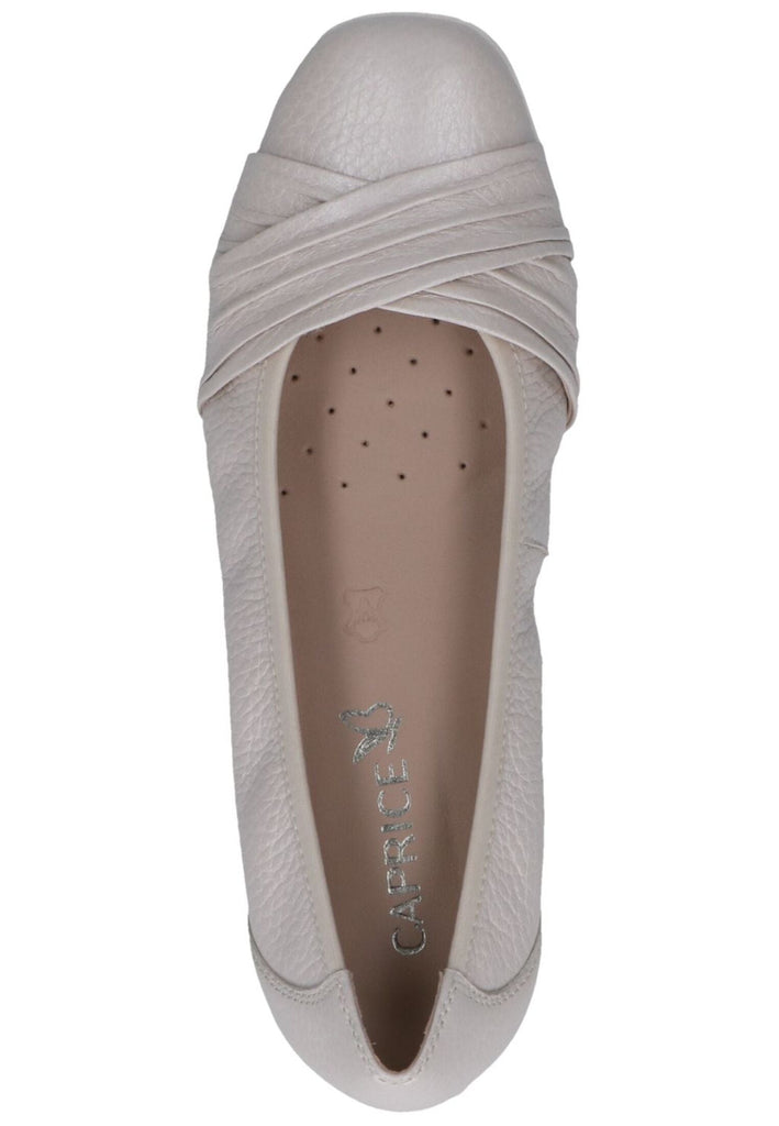 Caprice Ballerinas Leder Beige