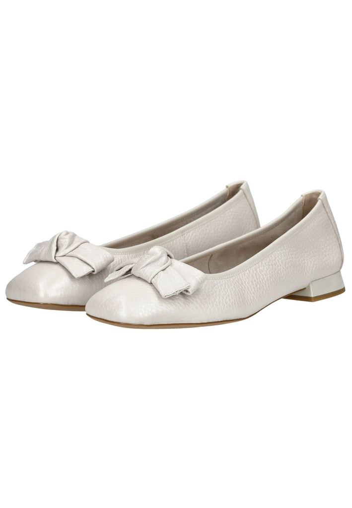 Caprice Ballerinas Leder Beige