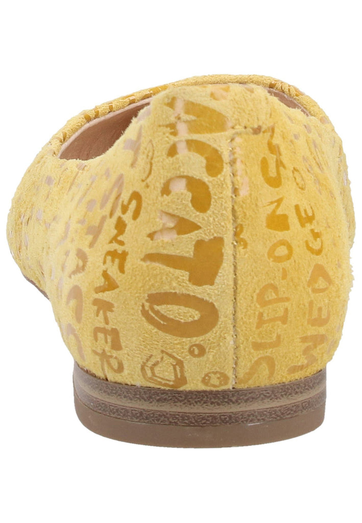 Caprice Ballerinas Leder Gelb