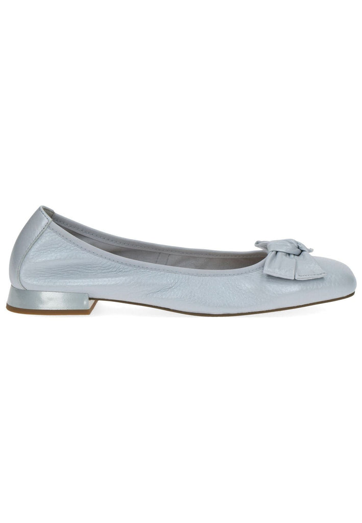 Caprice Ballerinas Leder Hellblau