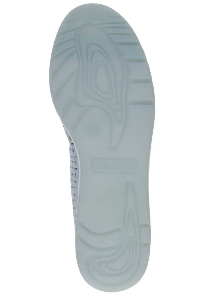 Caprice Ballerinas Leder Hellblau