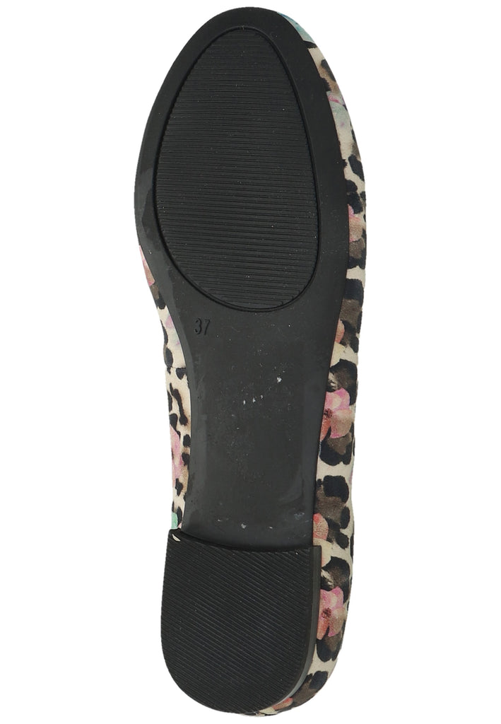 Caprice Ballerinas Leder Leopard