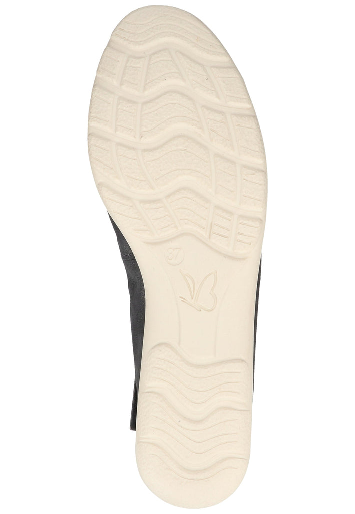 Caprice Ballerinas Leder Navy