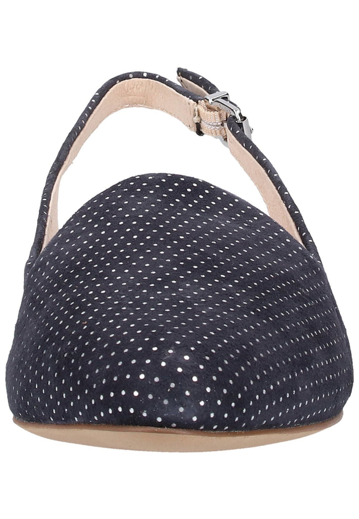 Caprice Ballerinas Leder Navy