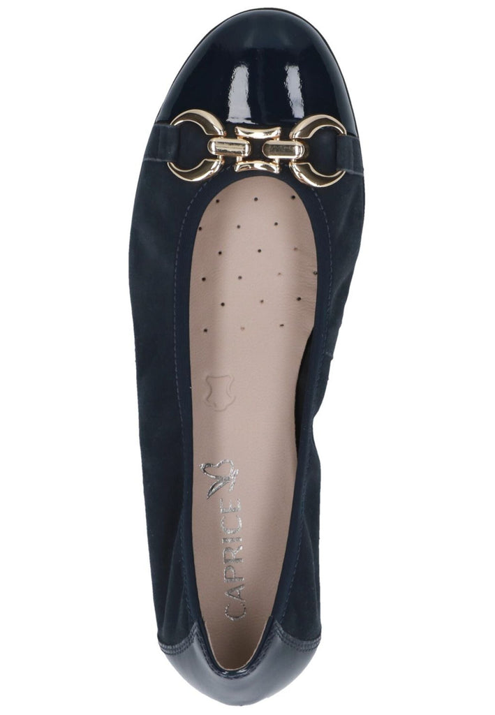 Caprice Ballerinas Leder Ocean