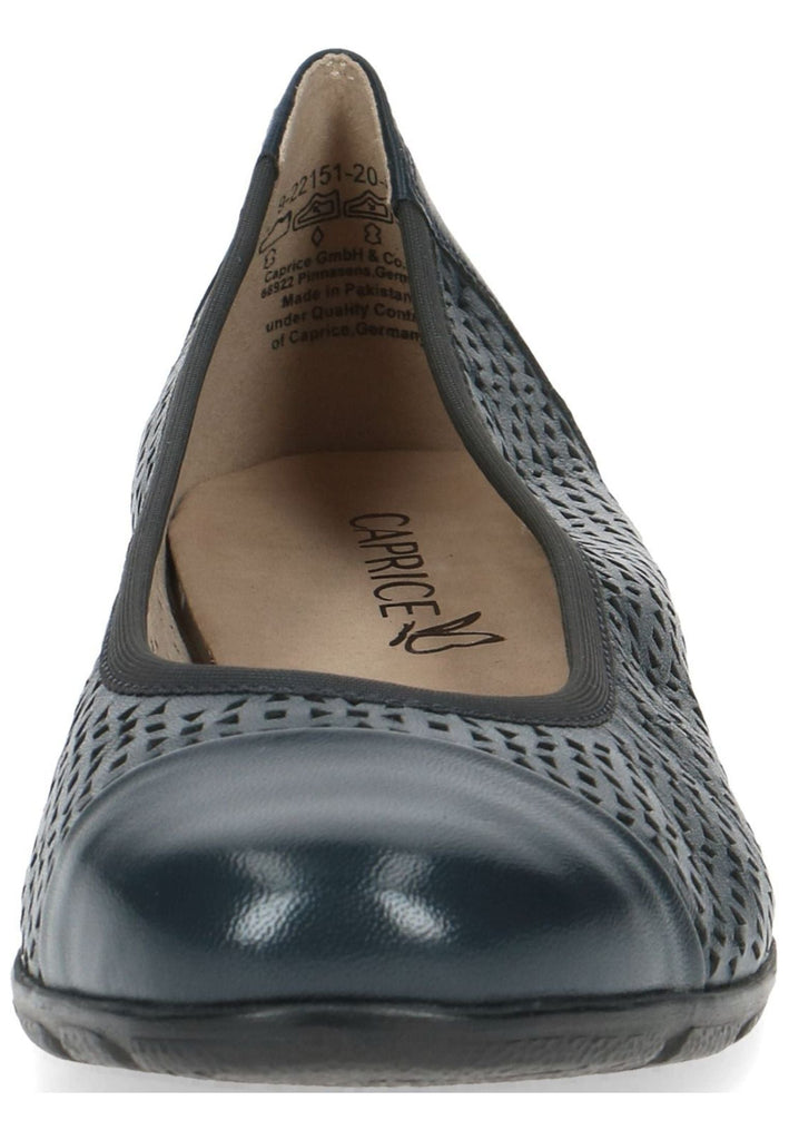 Caprice Ballerinas Leder Ocean