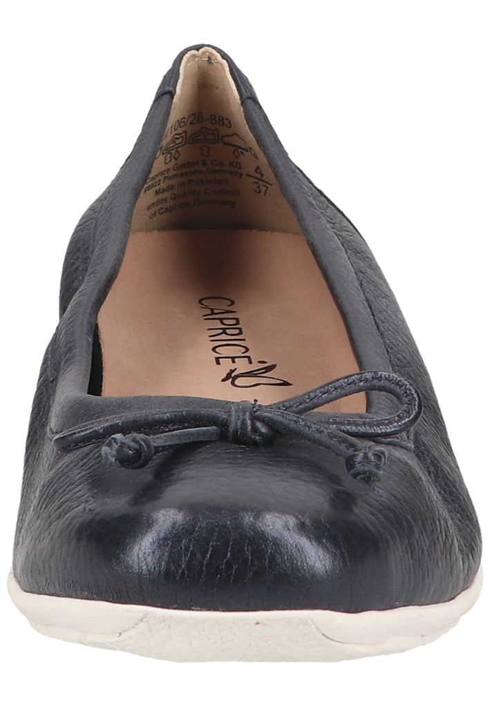Caprice Ballerinas Leder Ozean