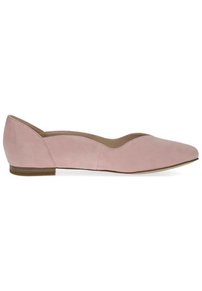 Caprice Ballerinas Leder Rosa