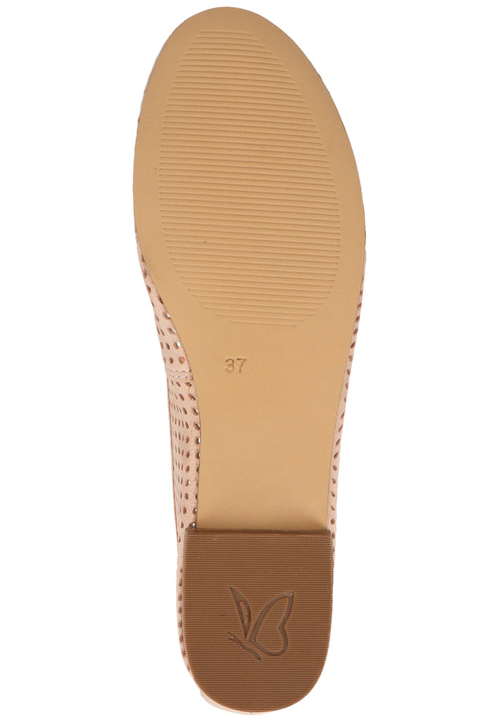 Caprice Ballerinas Leder Rose