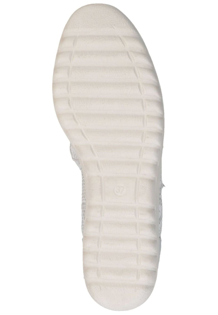 Caprice Ballerinas Leder Silber