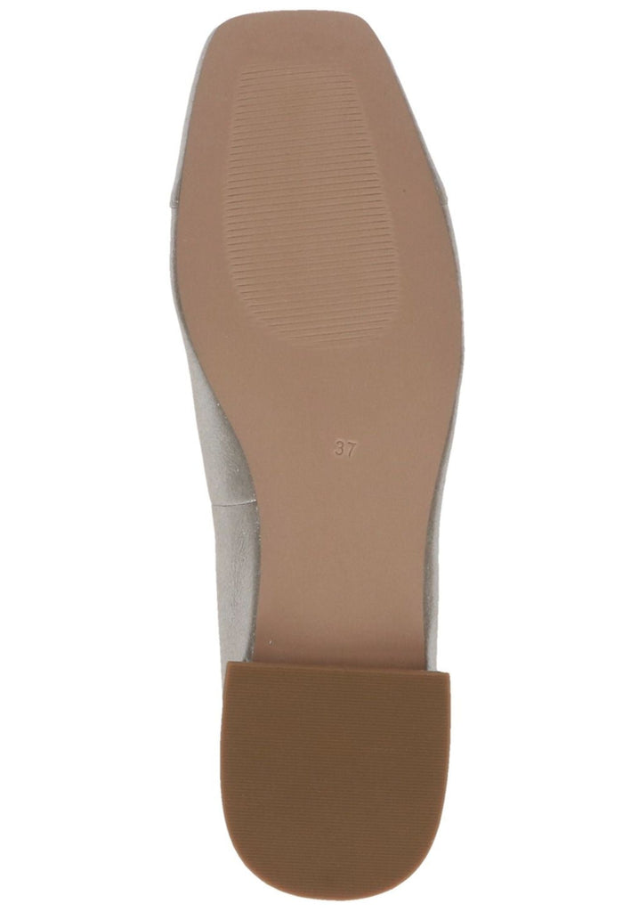 Caprice Ballerinas Leder Taupe