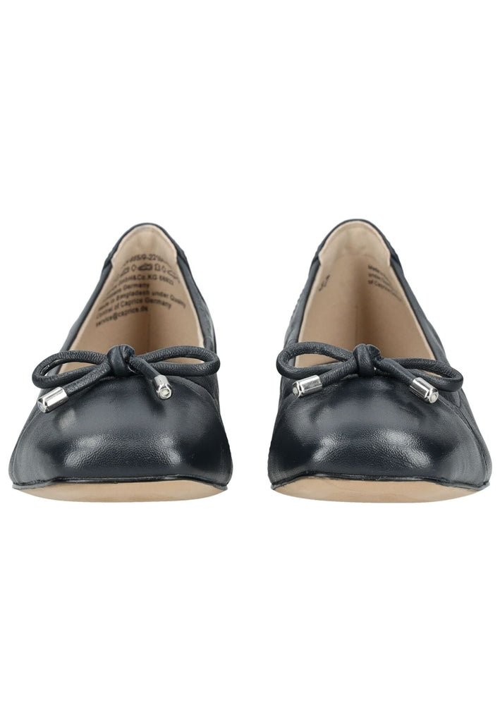 Caprice Ballerinas Nappaleder Dunkelblau