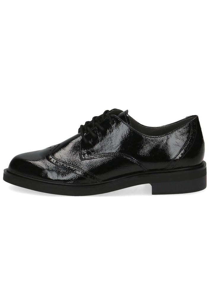 Caprice Halbschuhe Leder Schwarz
