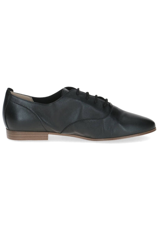 Caprice Halbschuhe Nappaleder Schwarz