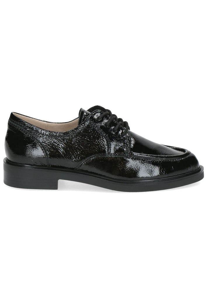 Caprice Halbschuhe Nappaleder Schwarz Lack