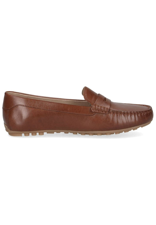 Caprice Mokassin Nappaleder Cognac