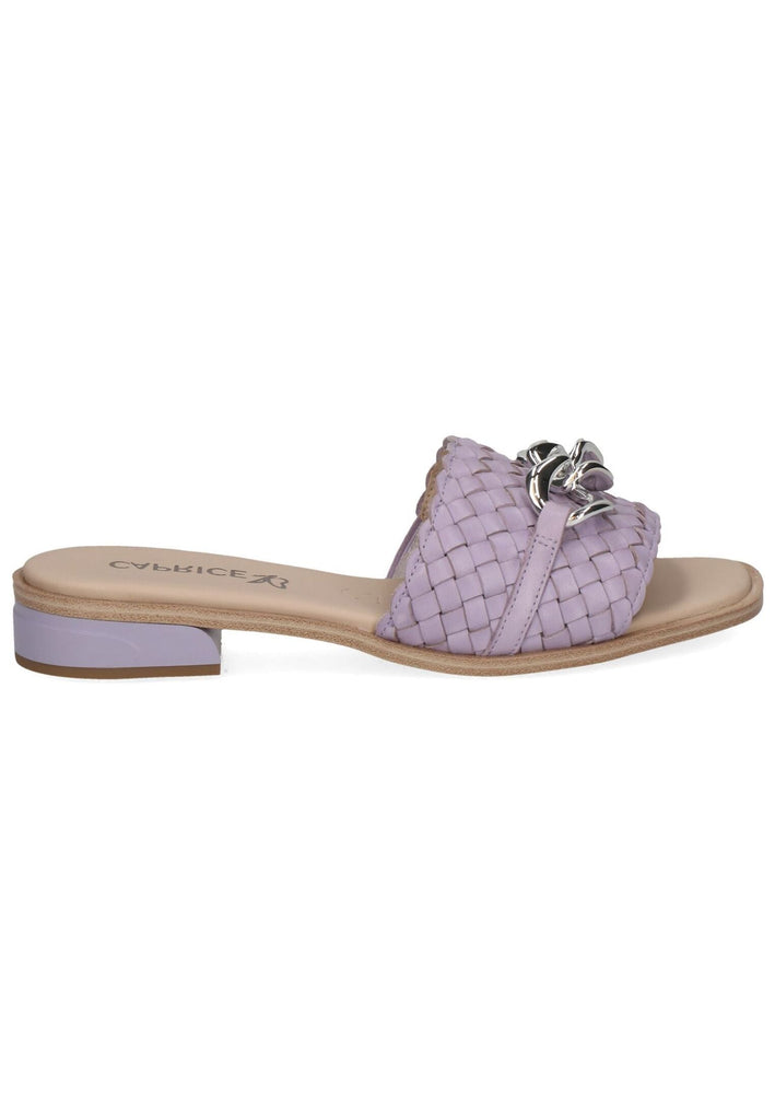 Caprice Pantoletten Leder Lavender