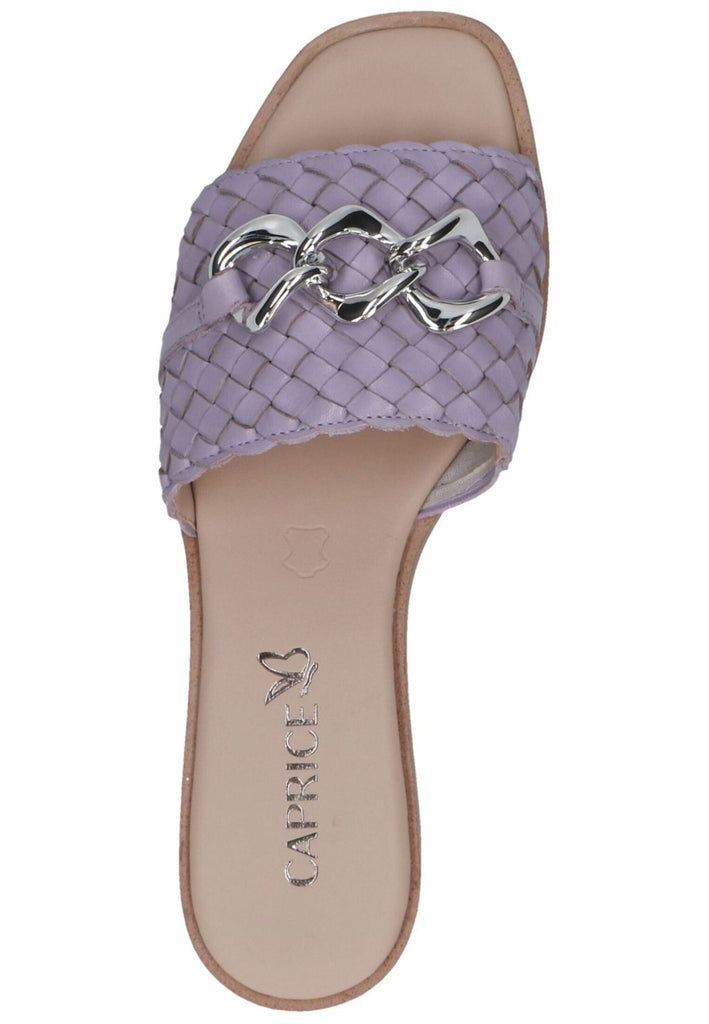 Caprice Pantoletten Leder Lavender