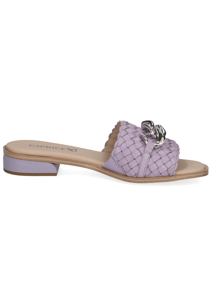 Caprice Pantoletten Leder Lavender