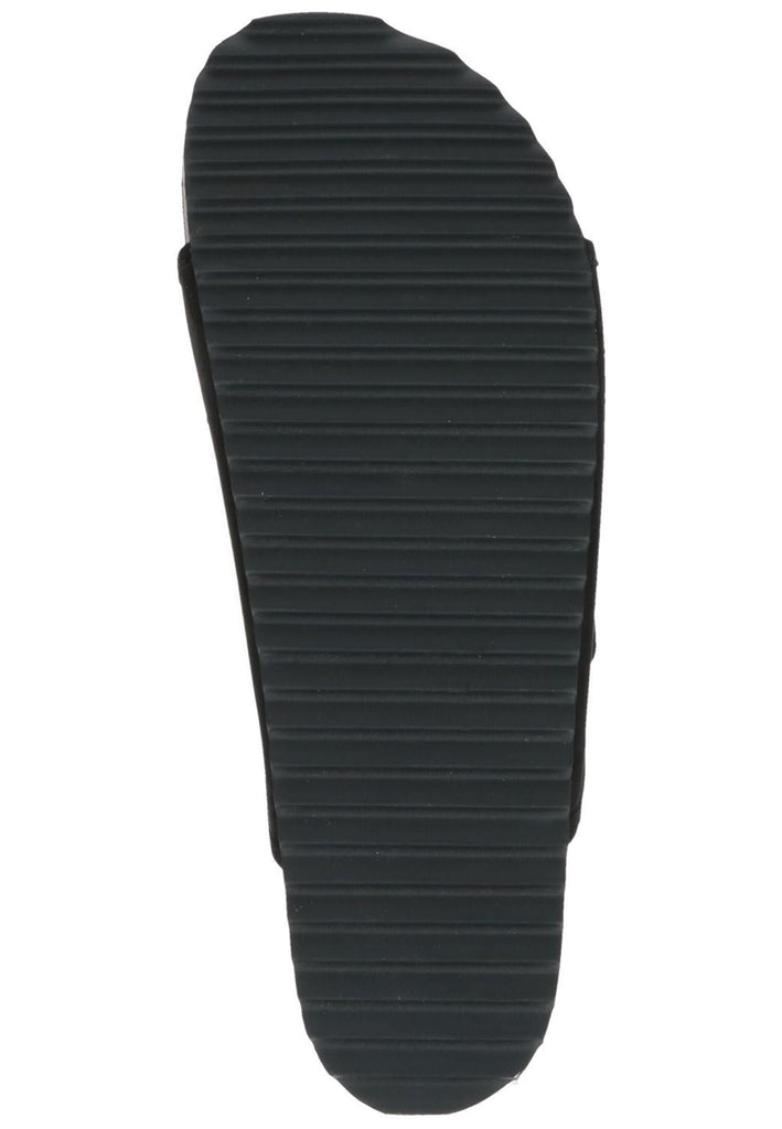 Caprice Pantoletten Nubukleder Schwarz