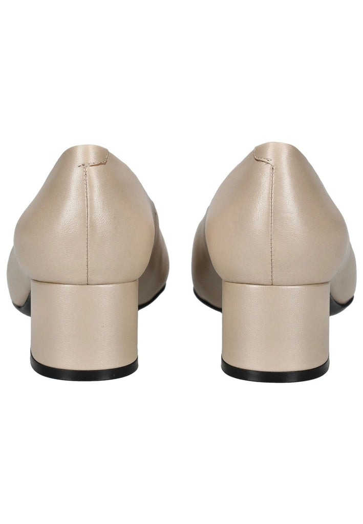 Caprice Pumps Leder Beige/Schwarz