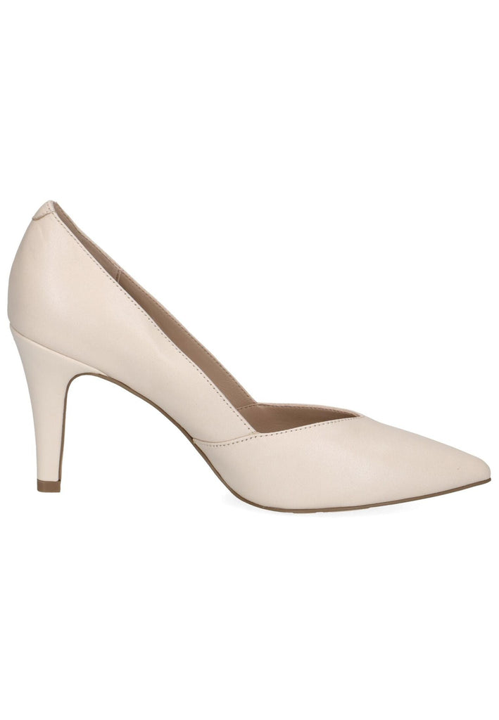 Caprice Pumps Leder Cream