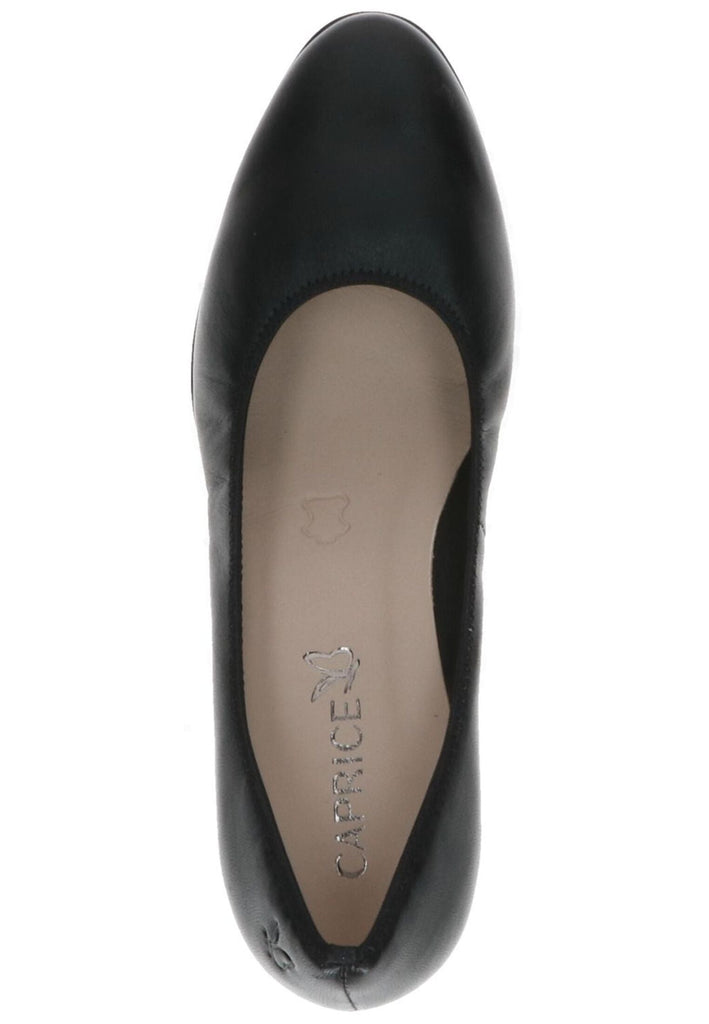Caprice Pumps Leder Schwarz