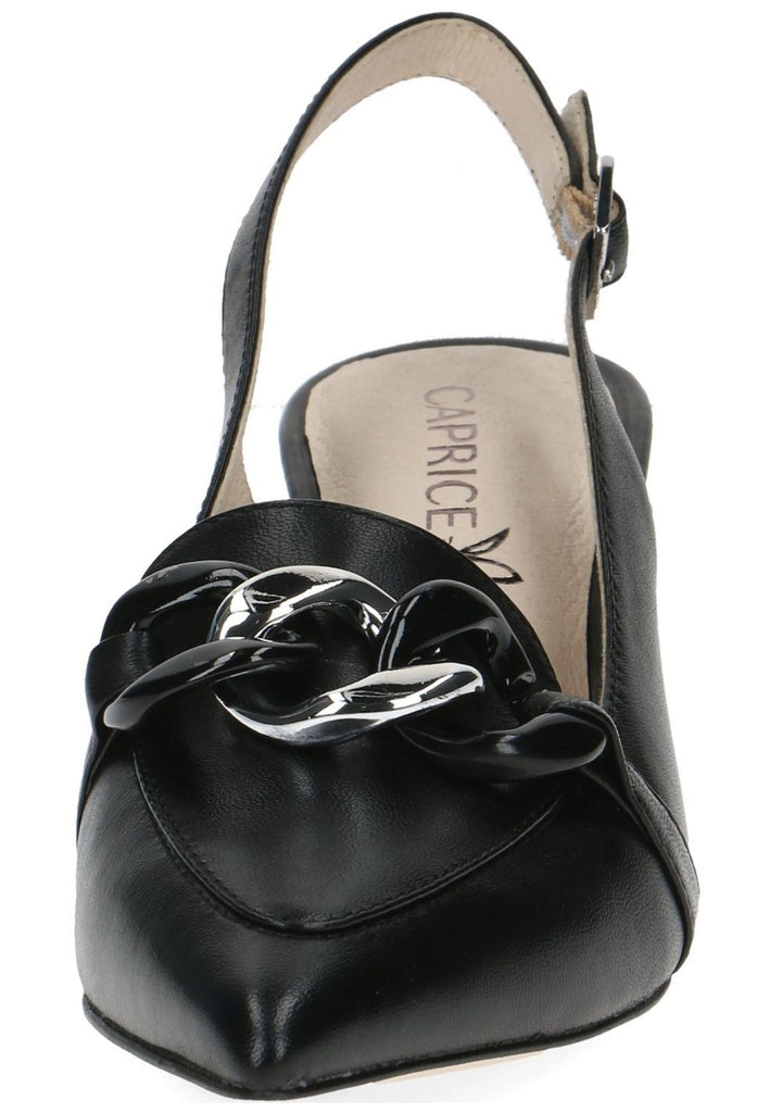 Caprice Pumps Leder Schwarz