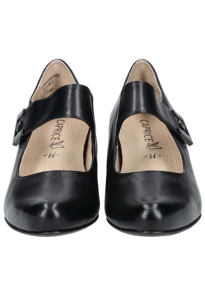 Caprice Pumps Leder Schwarz