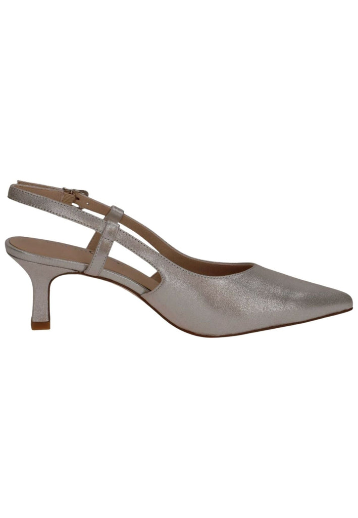 Caprice Pumps Leder Silber