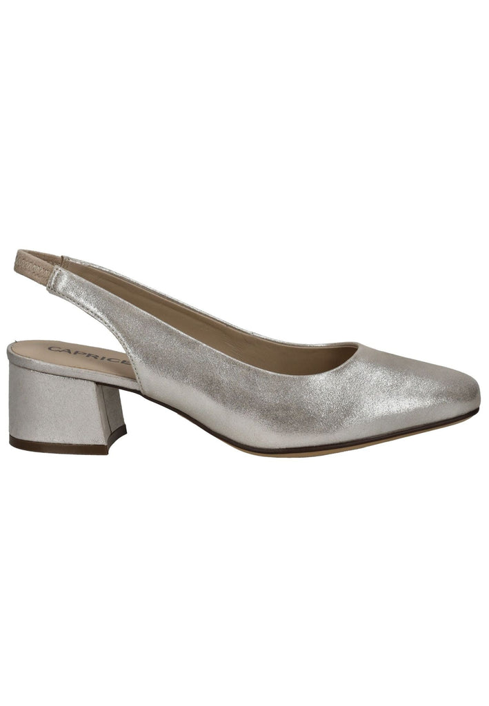 Caprice Pumps Leder Taupe