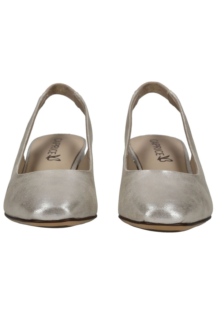 Caprice Pumps Leder Taupe