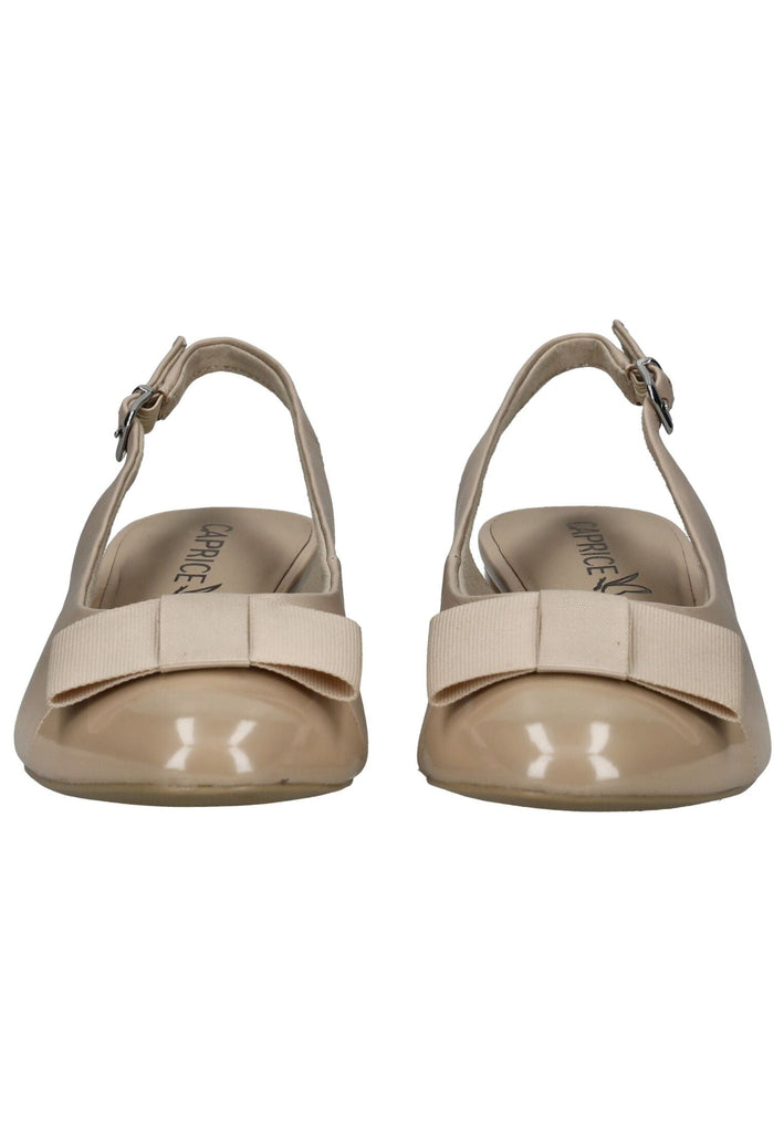 Caprice Pumps Leder/Textil Beige