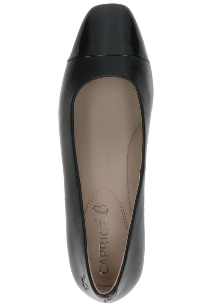 Caprice Pumps Leder/Textil Schwarz