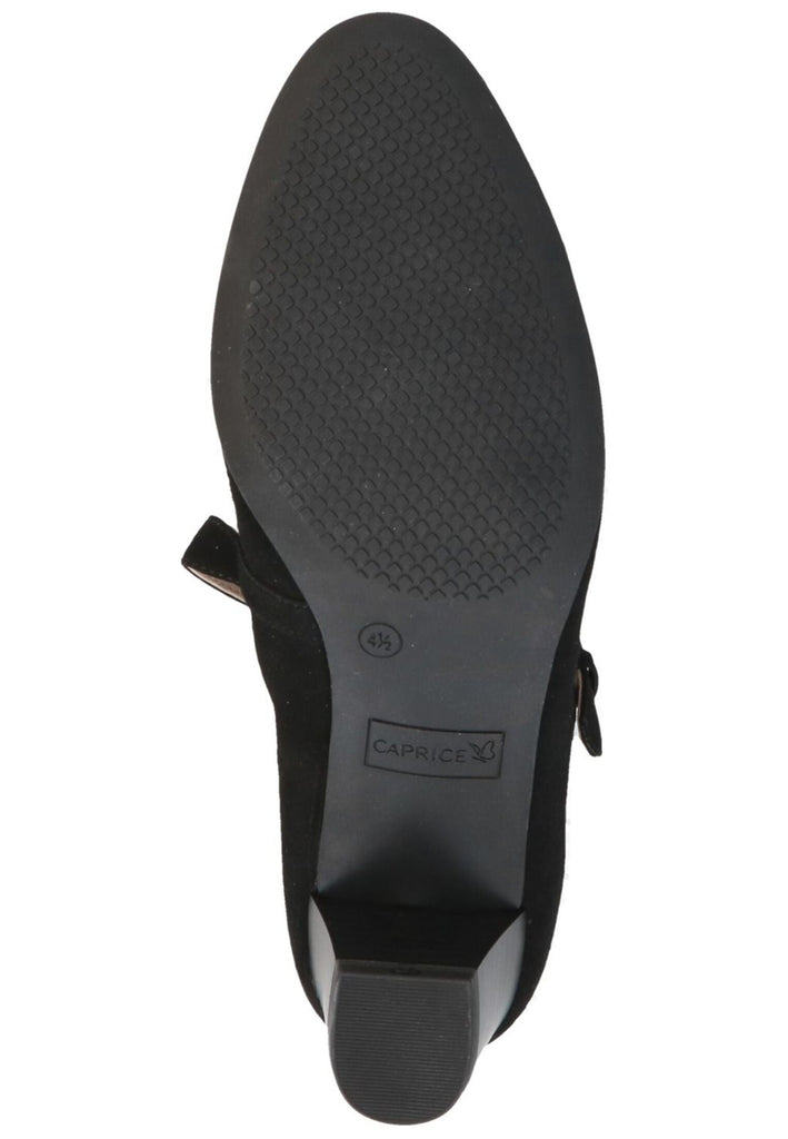 Caprice Pumps Veloursleder Schwarz