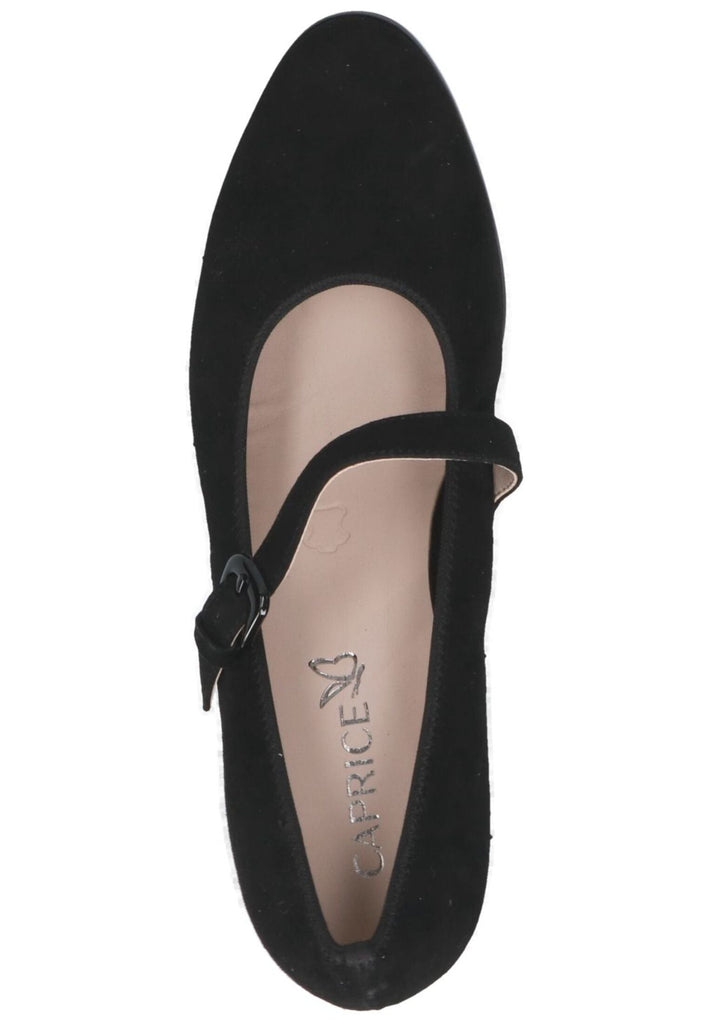 Caprice Pumps Veloursleder Schwarz