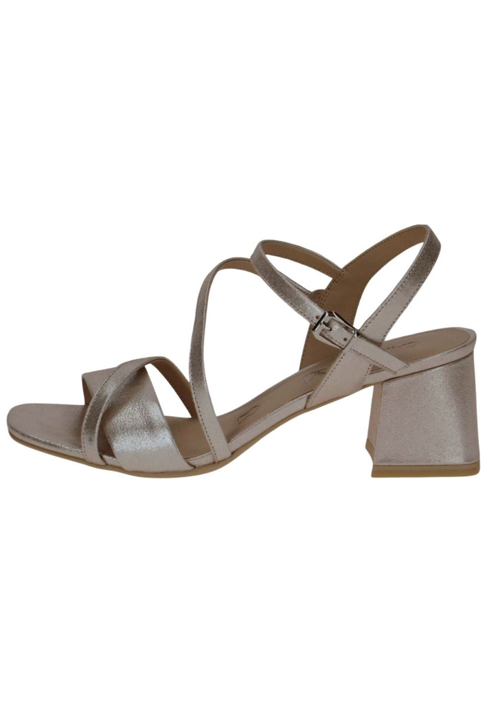 Sandalen Caprice Sandalen Leder/Fell Taupe