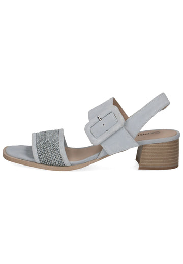 Sandalen Caprice Sandalen Leder/Textil Hellblau