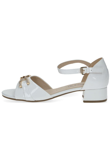 Sandalen Caprice Sandalen Leder Weiß