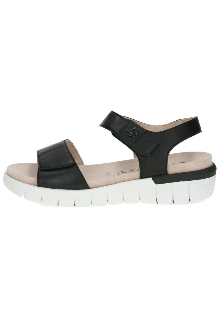 Sandalen Caprice Sandalen Nappaleder Schwarz
