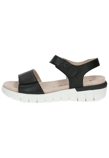 Sandalen Caprice Sandalen Nappaleder Schwarz