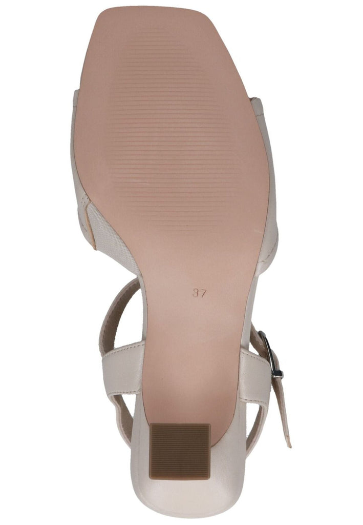 Caprice Sandalen Leder Cream