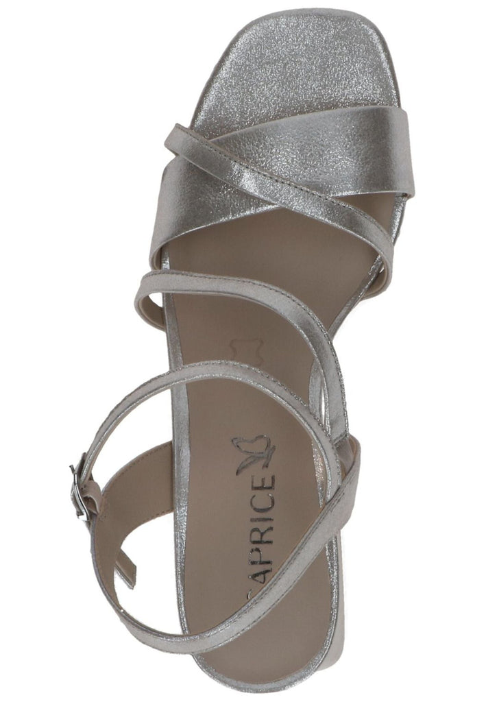 Caprice Sandalen Leder/Fell Taupe