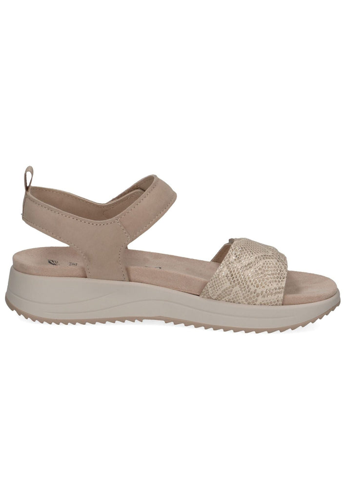 Caprice Sandalen Leder Sand