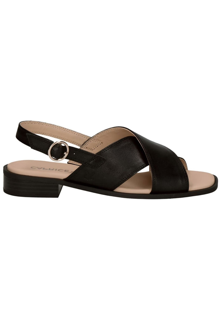 Caprice Sandalen Leder Schwarz