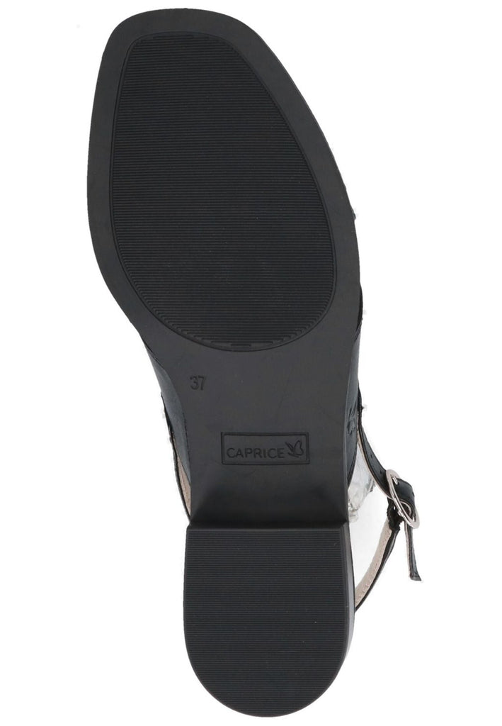 Caprice Sandalen Leder Schwarz