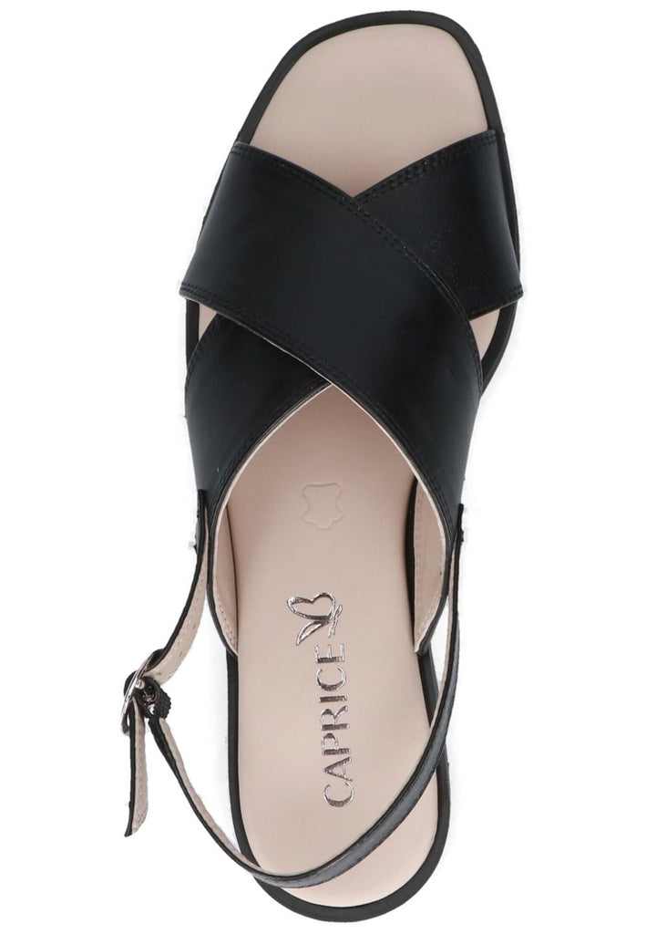Caprice Sandalen Leder Schwarz