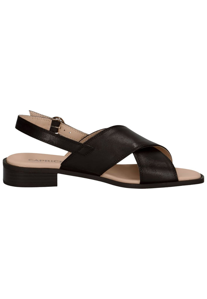 Caprice Sandalen Leder Schwarz