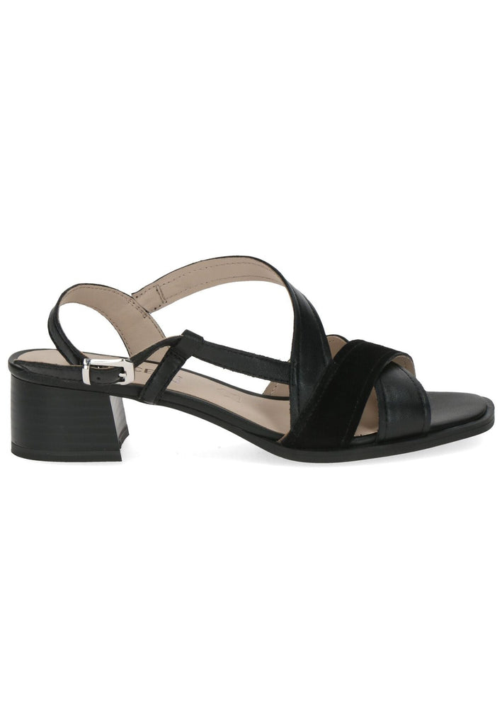 Caprice Sandalen Leder Schwarz